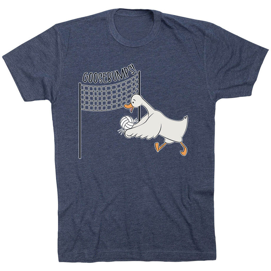 Volleyball Short Sleeve T-Shirt - Goosebumps