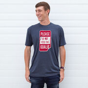Short Sleeve T-Shirt - Don’t Feed The Goalie