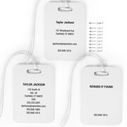 Wrestling Bag/Luggage Tag - Personalized Wrestling Team Wrestlers