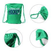 I'd Rather Be Playing Hockey Sport Pack Cinch Sack