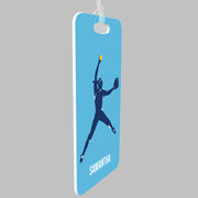 Softball Bag/Luggage Tag - Personalized Softball Pitcher