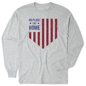 Softball Tshirt Long Sleeve - No Place Like Home