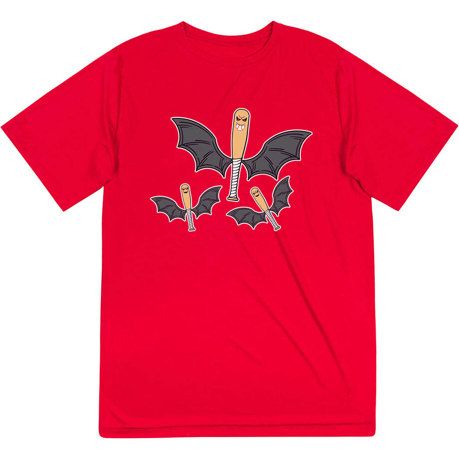 Baseball Short Sleeve Performance Tee - It's Bats