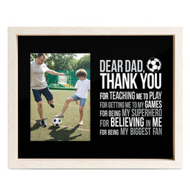 Soccer Premier Frame - Dear Dad