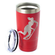 Field Hockey 20 oz. Double Insulated Tumbler - Silhouette