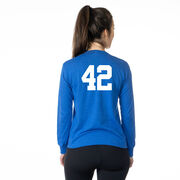 Hockey Tshirt Long Sleeve - The Cold Never Bothered Me Anway #HockeyMom