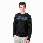 Soccer Long Sleeve Performance Tee - 100% Of The Shots