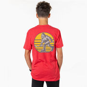Hockey Short Sleeve T-Shirt - BigSkate (Back Design)