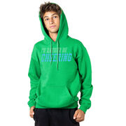 Cheerleading Hooded Sweatshirt - I'd Rather Be Cheering
