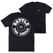 Wrestling Short Sleeve T-Shirt - Battle In Circle (Back Design)