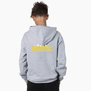 Wrestling Hooded Sweatshirt - Just Wrestle (Back Design)