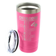 Cheerleading 20 oz. Double Insulated Tumbler - Cheerleading Father Words