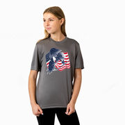 Hockey Short Sleeve Performance Tee - Hockey Eagle