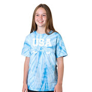 Field Hockey Short Sleeve T-Shirt - USA Field Hockey Tie Dye