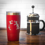 Wrestling 20 oz. Double Insulated Tumbler - Silhouettes