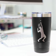 Tennis 20 oz. Double Insulated Tumbler - Male Silhouette