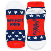 Socrates&reg; Woven Performance Sock - We Run Free
