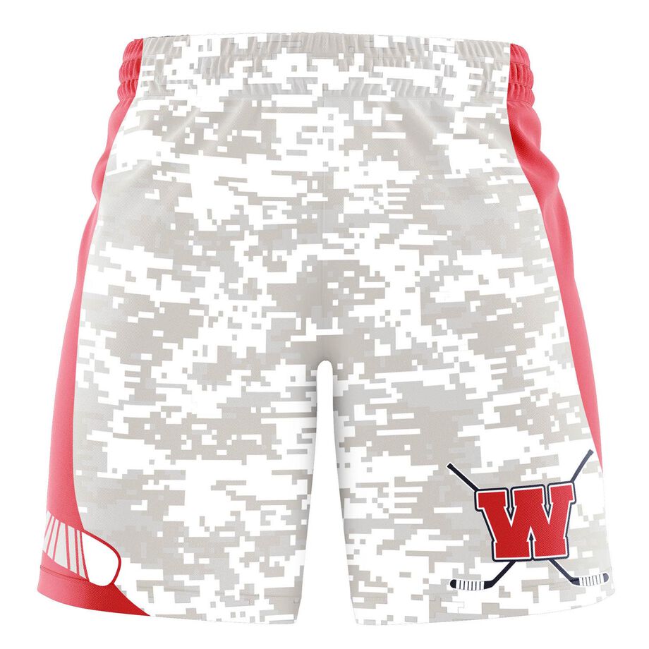 Custom Team Shorts - Hockey Digital Camo