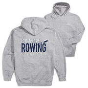 Crew Hooded Sweatshirt - I'd Rather Be Rowing (Back Design)