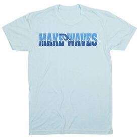 Swimming Short Sleeve T-Shirt - Make Waves