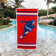 Football Premium Beach Towel - Player