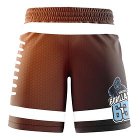 Custom Team Shorts - Football Game Time