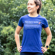 Hockey Women's Everyday Tee - Hockey Mom Definition