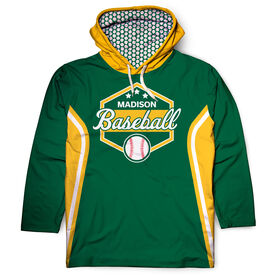 Custom Team Lightweight Long Sleeve ShieldDri Hoodie -  Baseball