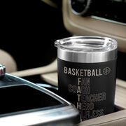 Basketball 20 oz. Double Insulated Tumbler - Basketball Father Words