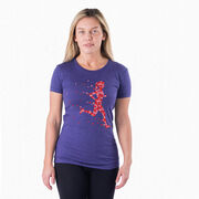 Women's Everyday Runners Tee - Heartfelt Runner Girl