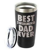 Swimming 20 oz. Double Insulated Tumbler - Best Dad Ever