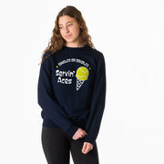 Tennis Crewneck Sweatshirt - Servin' Aces