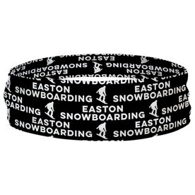 Snowboarding Multifunctional Headwear - Custom Team Name Repeat RokBAND