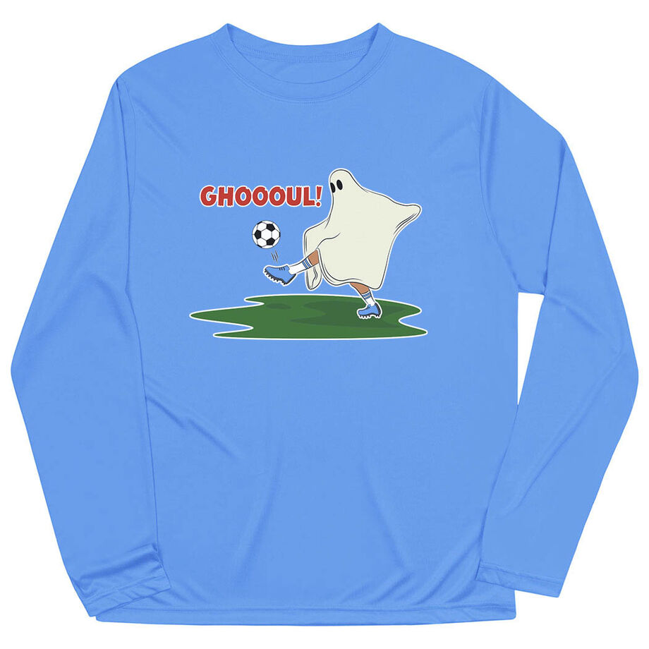 Soccer Long Sleeve Performance Tee - Soccer Ghoul
