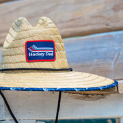 Hockey Straw Hat - Hockey Dad