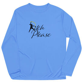 Softball Long Sleeve Performance Tee - Pitch Please