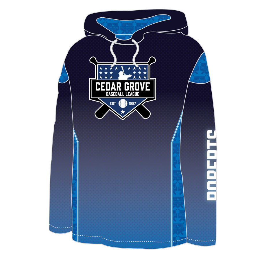 ChalkTalk Custom Team Hoodie - Baseball Gradient