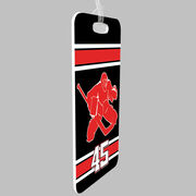 Hockey Bag/Luggage Tag - Personalized Hockey Goalie