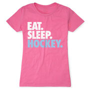 Hockey Women's Everyday Tee - Eat. Sleep. Hockey.