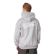 Pickleball Hooded Sweatshirt - Kind Of A Big Dill (Back Design)