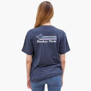 Hockey Short Sleeve T-Shirt - Hockey Mom Sticks (Back Design)