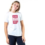Hockey Short Sleeve T-Shirt - Don't Feed The Goalie
