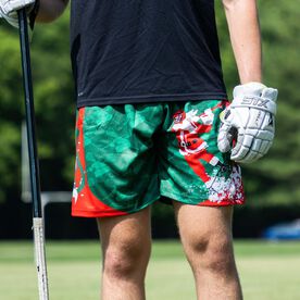 Lacrosse Beckett&trade; Shorts - Santa Laxer Christmas