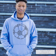 Soccer Hooded Sweatshirt - Soccer Words
