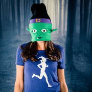 Happy Hatter Witch Beanie Hat & Mask