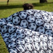 Soccer Gameday Puffle Blanket - Play Soccer