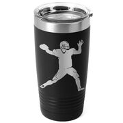 Football 20 oz. Double Insulated Tumbler - Quarterback