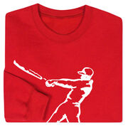 Baseball Crewneck Sweatshirt - Baseball Player