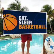 Basketball Towel - Eat Sleep Basketball