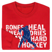 Hockey Crewneck Sweatshirt - Bones Heal Hockey